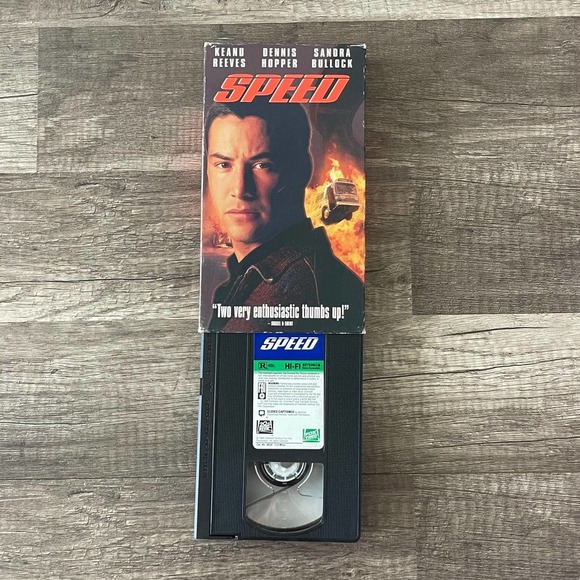 SPEED [ VHS - 1994 ] KEANU REEVES SANDRA BULLOCK DENNIS HOPPER - FOX VIDEO - Picture 5 of 7
